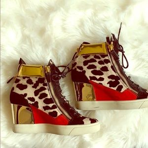 Giuseppe Zanotti Wedge Sneakers